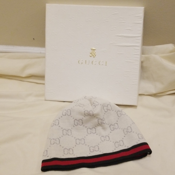 Gucci Other - Gucci knit kids skull cap hat